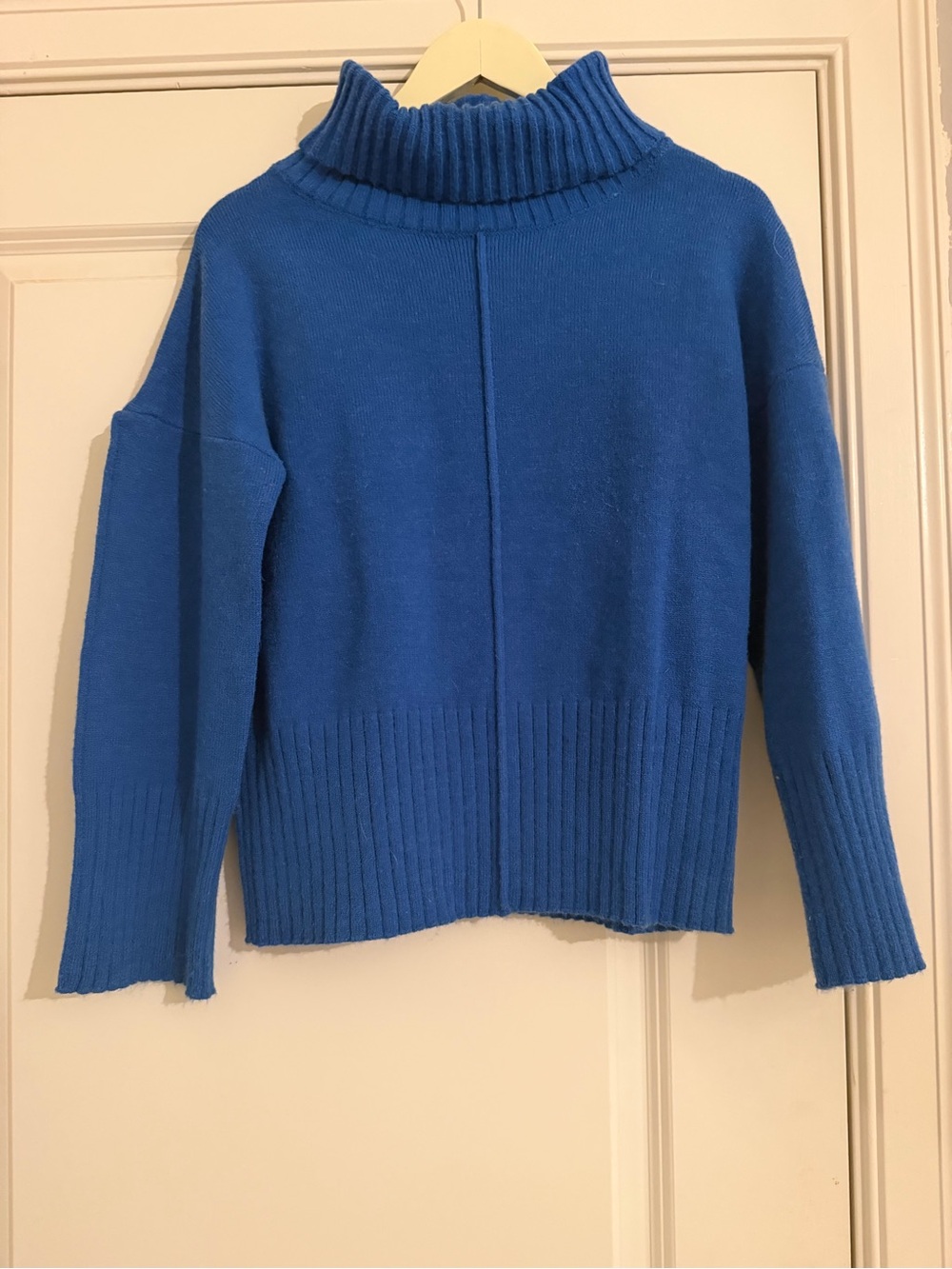Deluc Blue Turtleneck Sweater